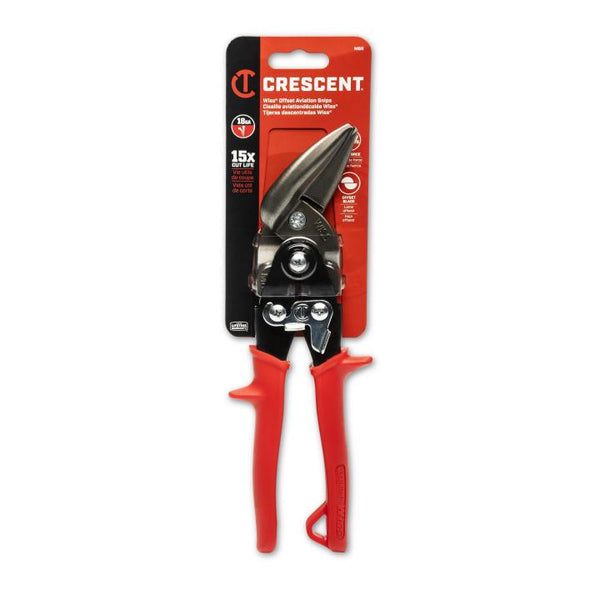 9-1/4" MetalMaster® Offset Straight and Left Cut Aviation Snips