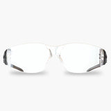Edge Viso Safety Glasses - Black Frame/Clear Lens