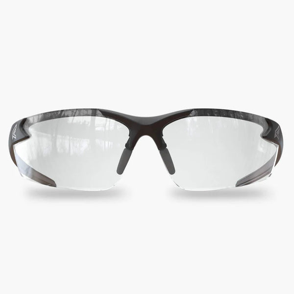 Edge Zorge G2 Safety Glasses - Black Frame/ Clear Lens