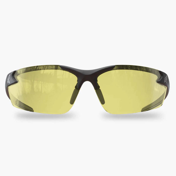 Edge Zorge G2 Safety Glasses - Black Frame/Yellow Lens