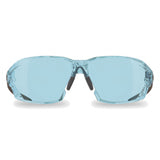 Edge Nevosa Safety Glasses - Black Frame/Light Blue Lens