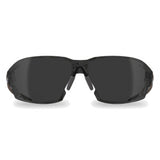 Edge Nevosa Safety Glasses - Black Frame/Smoke Lens