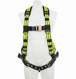 Blue Armor 2000 Hi - Viz Positioning Harness, Tongue Buckle Legs - American Ladders & Scaffolds