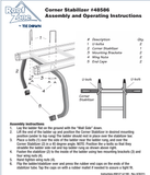 Corner Ladder Stabilizer - American Ladders & Scaffolds