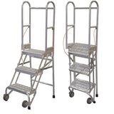 Cotterman StocknStore Rolling Ladder - Aluminum CALL FOR PRICING - American Ladders & Scaffolds