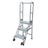 Cotterman StocknStore Rolling Ladder - Aluminum CALL FOR PRICING - American Ladders & Scaffolds
