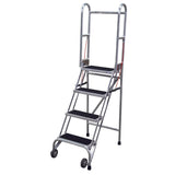 Cotterman StocknStore Rolling Ladder - Aluminum CALL FOR PRICING - American Ladders & Scaffolds