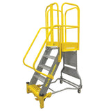 Cotterman Workmaster Rolling Ladder - Steel - CALL FOR PRICING - American Ladders & Scaffolds