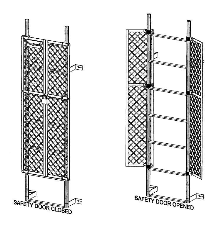 Fixed Steel Access Ladder Starting At | American Ladders & Scaffolds