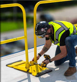 Gator Universal Guardrail Base CALL FOR PRICING - American Ladders & Scaffolds