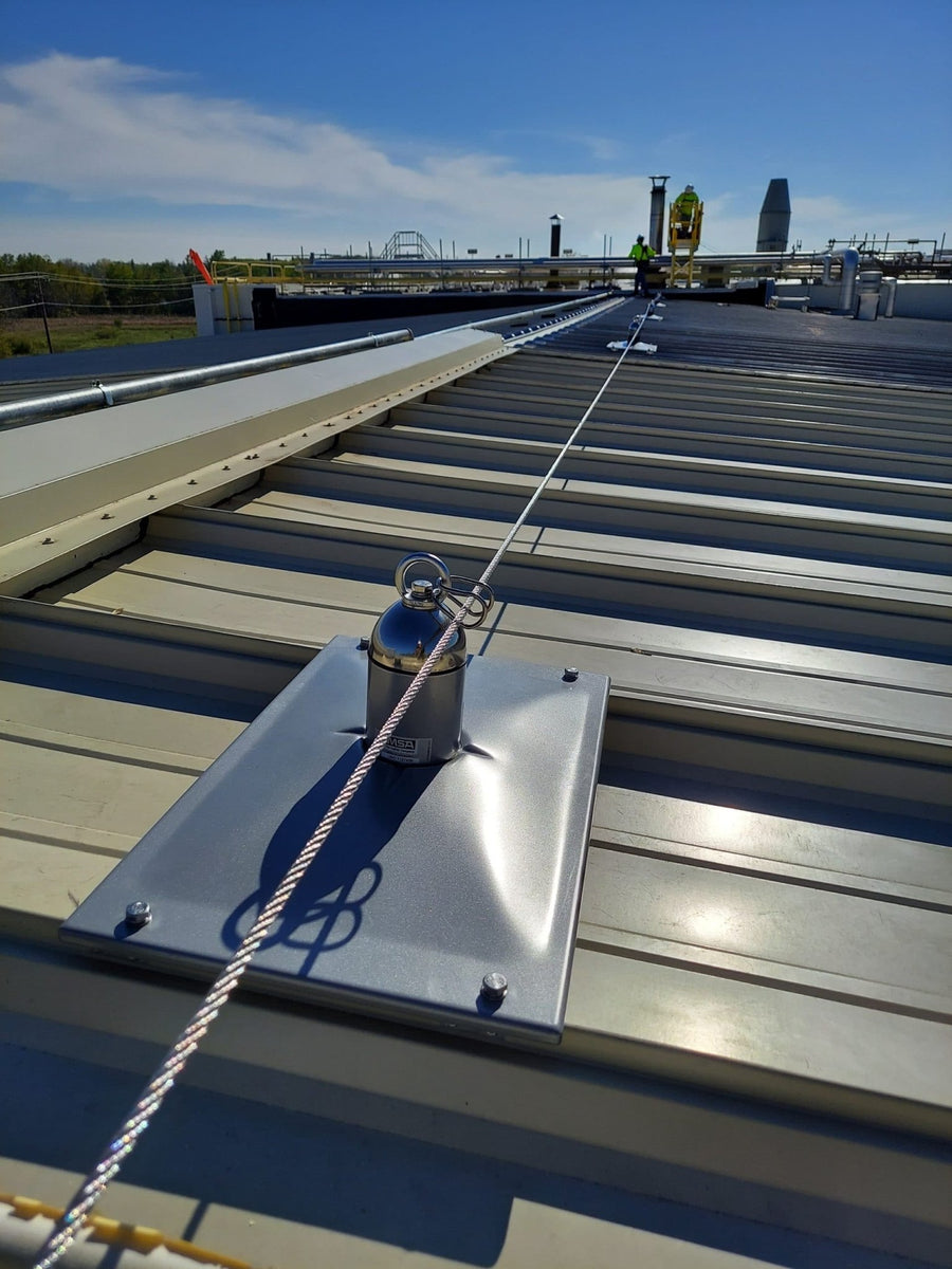 lifeline schutzblech Horizontal Roof Lifeline Systems