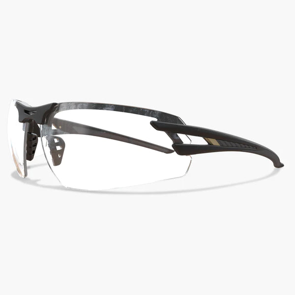 Edge Salita Safety Glasses - Black Frame/Clear Vapor Shield Lens
