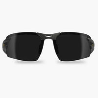 Edge Salita Safety Glasses - Black Frame/Smoke Vapor Shield Lens