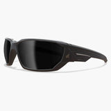 Edge Dawson Z87+ Rated Safety Glasses Black Frame/ Polarized Smoke Lens