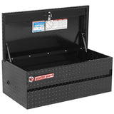 WeatherGuard Model 644 - 5 - 01 All - Purpose Chest, Black Aluminum, Compact, 6.0 cu ft - American Ladders & Scaffolds