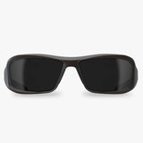 Edge Brazeau Safety Sunglasses - Black Frame/ Polarized Smoke Lens