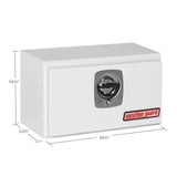 WeatherGuard Model 525-3-02 Underbed Box, Steel, Compact, 2.3 cu ft