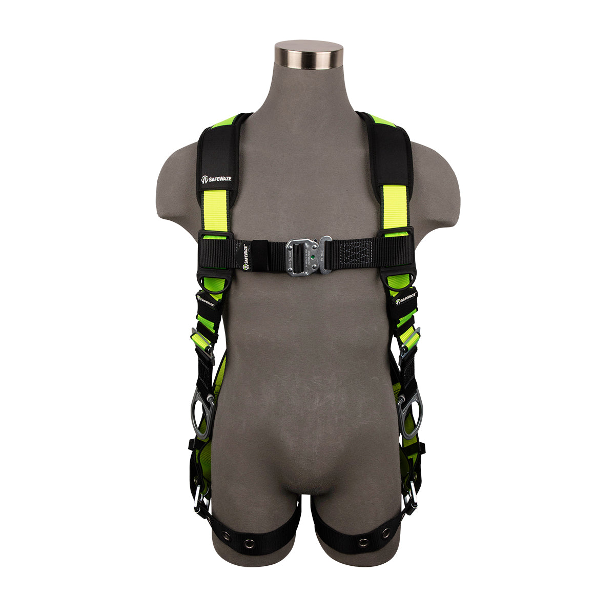 PRO+ Construction Harness: 3D, QC Chest, TB Legs, TB Torso