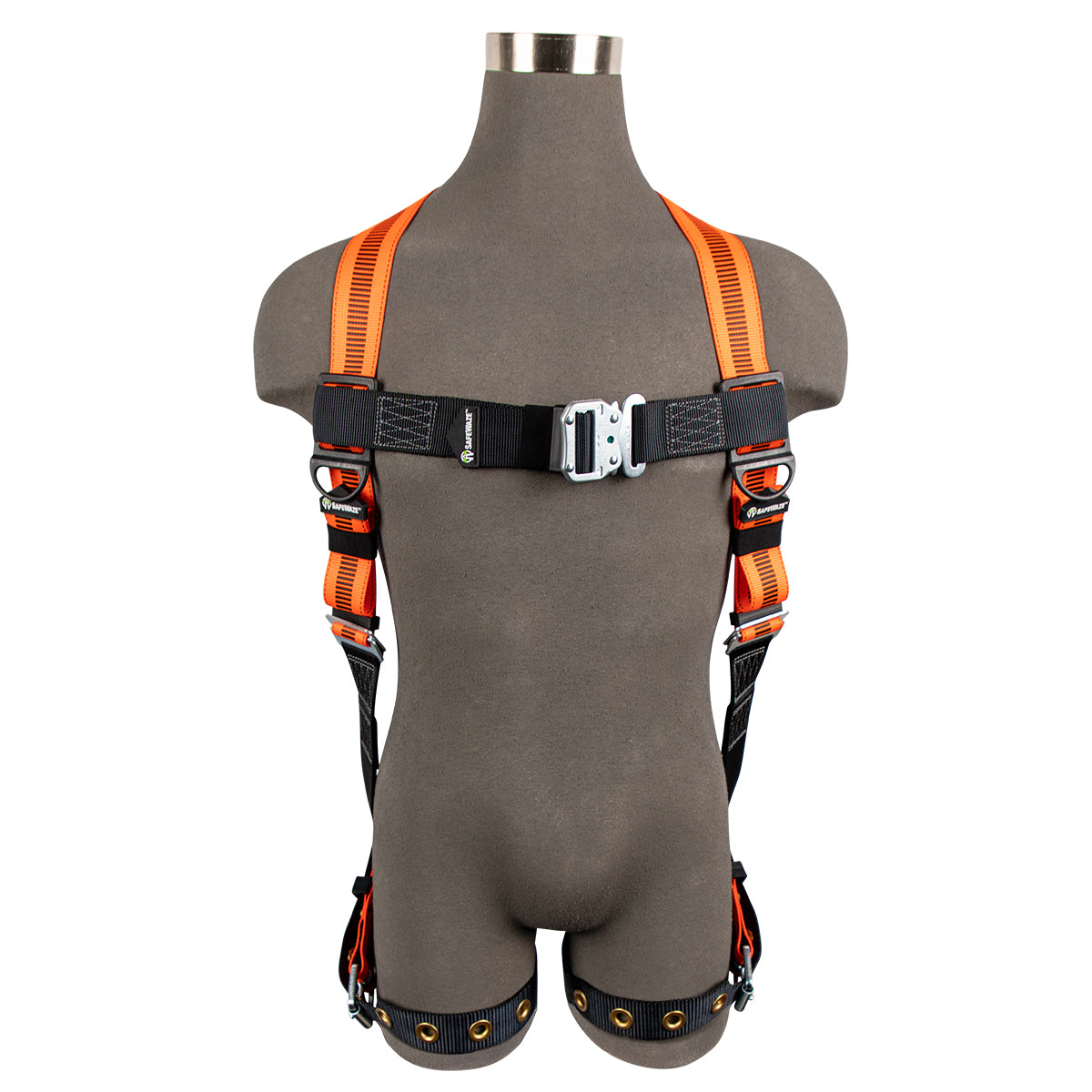 Safewaze V-Line Full Body Harness: Universal, 1D, QC Chest, TB Legs –  American Ladders & Scaffolds