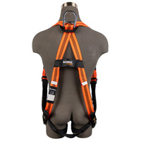 Safewaze V-Line Full Body Harness: Universal, 1D, QC Chest, TB Legs