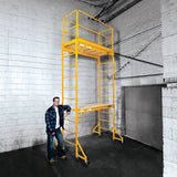 12′ COMPLETE DRYWALL BAKER SCAFFOLD TOWER SET - American Ladders & Scaffolds