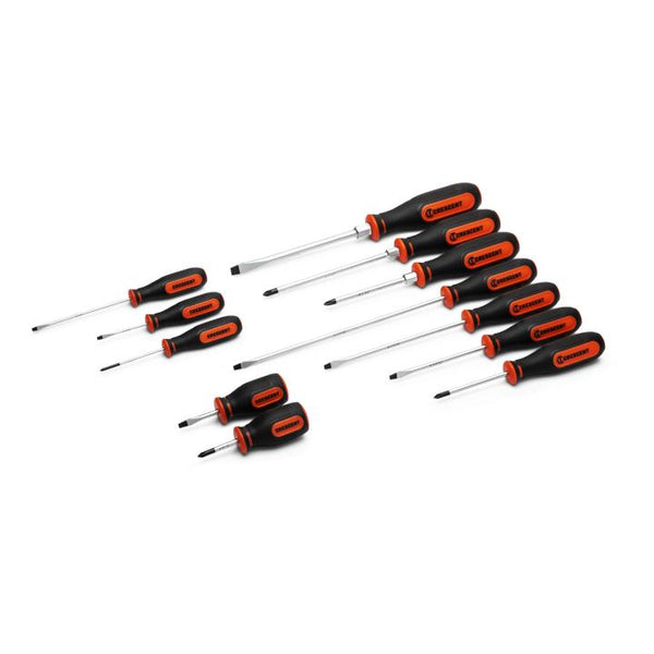 12 Piece Dual Material Screwdriver Set - American Ladders & Scaffolds