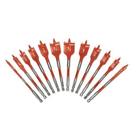 12 Piece Screw Point Spade Drill Bit Set - American Ladders & Scaffolds