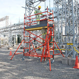 16′ - 4 27/32″ (5 M) Fiberglass tower kit (0.7 M wide) - American Ladders & Scaffolds