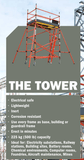 16′ - 4 27/32″ (5 M) Fiberglass tower kit (0.7 M wide) - American Ladders & Scaffolds