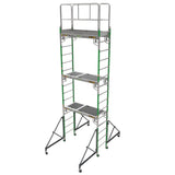 6’ Fiberglass Baker Scaffold with Trap Door - American Ladders & Scaffolds