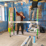 6’ Fiberglass Baker Scaffold with Trap Door - American Ladders & Scaffolds