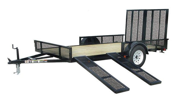 6' X 12' 3K ATV SIDE LOAD UTILITY TRAILER - American Ladders & Scaffolds