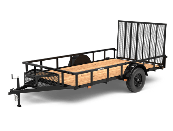 6' X 12' 3K TUBE TOP RAIL UTILITY TRAILER - American Ladders & Scaffolds