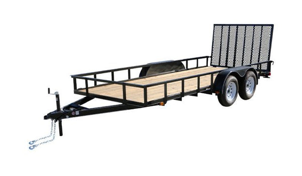 6' X 14' 7K TANDEM AXLE UTILITY TRAILER - American Ladders & Scaffolds