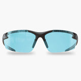 Edge Zorge G2 Safety Glasses - Black Frame/Light Blue Lens