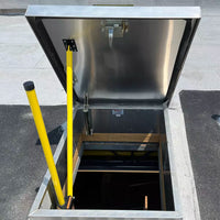 Belmont Safety Hatch System with Flat, Front Mount or Round Brackets