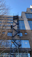 Rental - Single Tower Heavy Duty Mason Scaffolding With Access Frames/Guardrails - Starting at