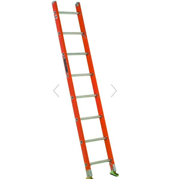 LOUISVILLE LADDER FIBERGLASS STRAIGHT LADDER, TYPE IA, 300-POUND LOAD CAPACITY, FE31XX