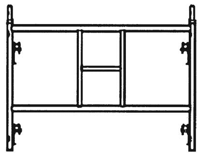 Access Ladder Frame 6'4"x5 - American Ladders & Scaffolds