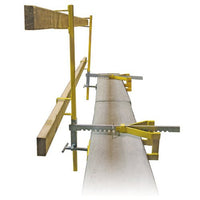 ACRO, #12090 Parapet Wall Guardrail System Bracket & Post - American Ladders & Scaffolds