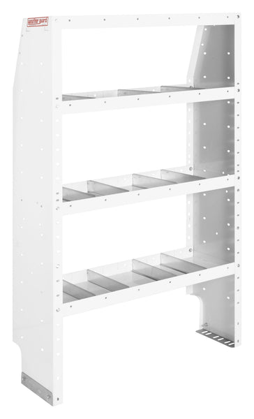 Adjustable 4 Shelf Unit, 36 in x 60 in x 13 - 1/2 in - American Ladders & Scaffolds