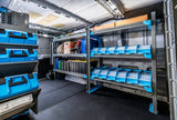 Adrian Electrician Van Package - Next Generation Shelving - American Ladders & Scaffolds