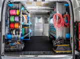Adrian Electrician Van Package - Next Generation Shelving - American Ladders & Scaffolds