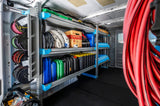 Adrian Electrician Van Package - Next Generation Shelving - American Ladders & Scaffolds