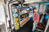 Adrian HVAC/Mechanical Van Package - Next Generation Shelving - American Ladders & Scaffolds