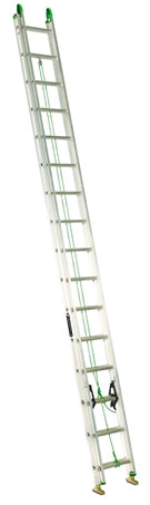 LOUISVILLE LADDER 32-FOOT ALUMINUM EXTENSION LADDER, TYPE II, 225-POUND LOAD CAPACITY, AE4232PG