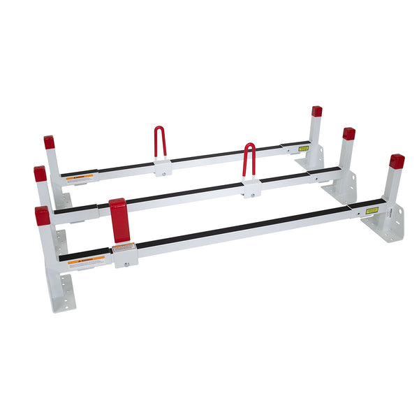 All - Purpose Steel Van Rack 3 Bar - Full Size Van - Ford, Nissan, Ram, Sprinter - American Ladders & Scaffolds