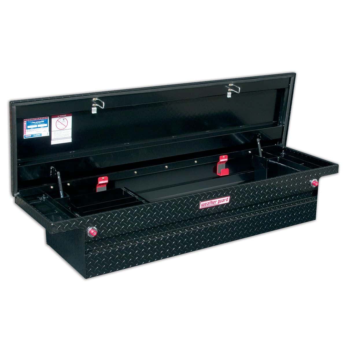 best tackle box for car modeling Aluminum Saddle Box - Full, Low-Profile (Model 121-X-04)