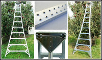 Aluminum Tall Man Orchard Ladders Tri Pod - American Ladders & Scaffolds