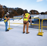 American Ladders & Scaffolds.5' Yellow Guardrail